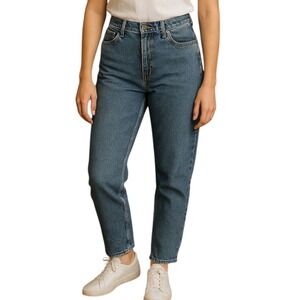 PARASUCO Vintage Jeans‎ Blue Medium Wash Tapered High Rise Women's 12*28 Cotton